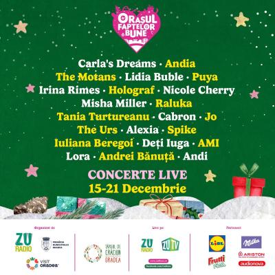 Mihai Morar a anunțat artiștii care vor urca pe scena în Orașul Faptelor Bune