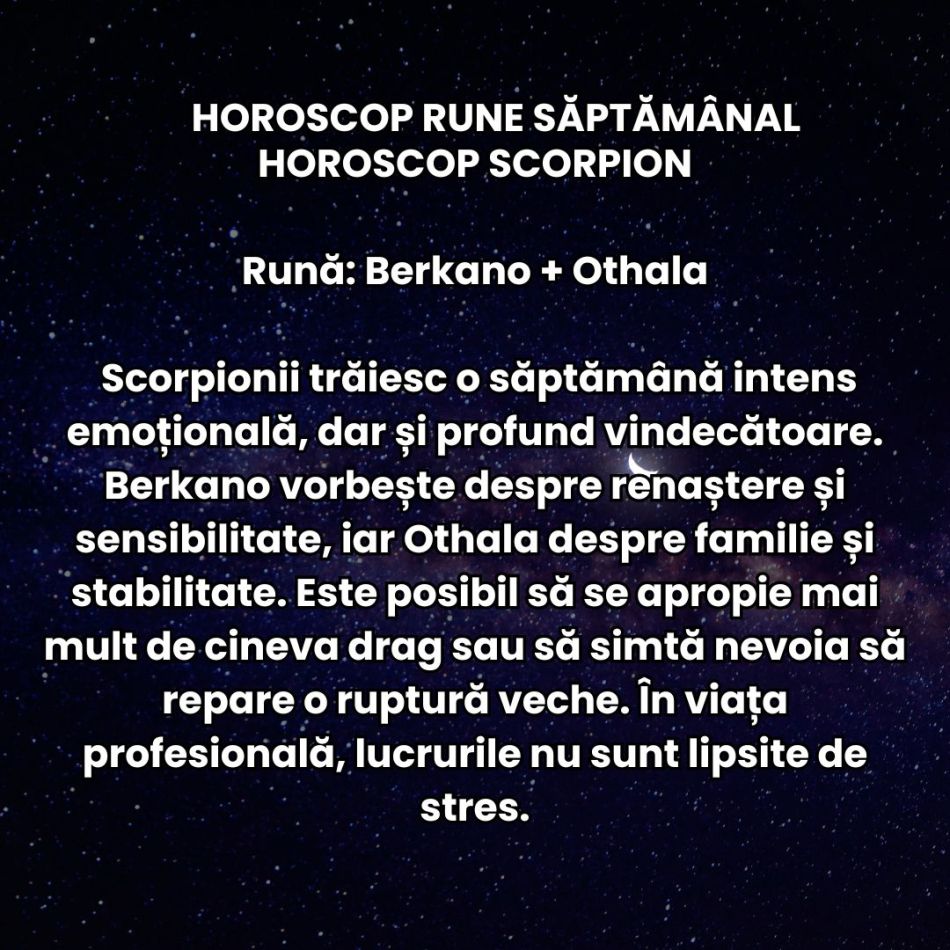 Horoscop Rune săptămâna 11-17  mai 2026: Ce plantăm acum ne poate schimba destinul în vară! Schimbăm ritmul vieții!