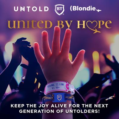 UNTOLD ȘI BANCA TRANSILVANIA LANSEAZĂ CAMPANIA “UNITED BY HOPE” ÎN SPRIJINUL ASOCIAȚIEI BLONDIE