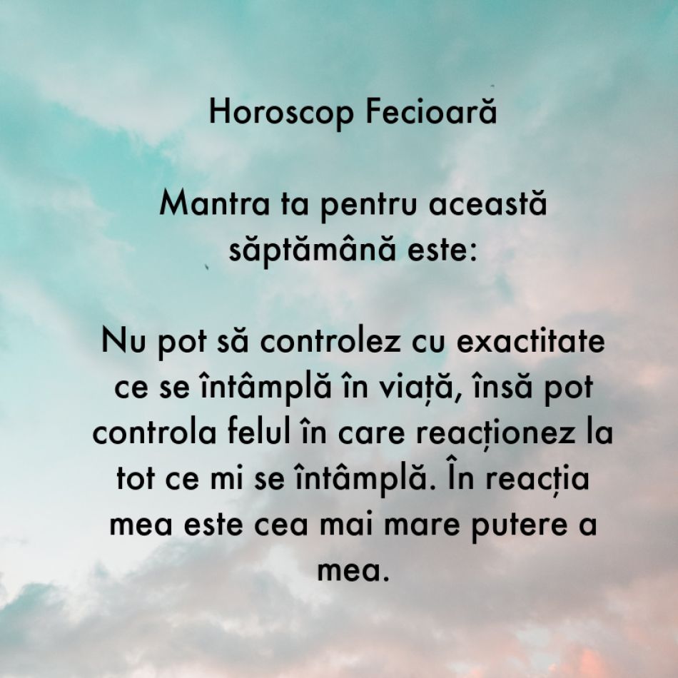 Horoscop pentru suflet: Mantra zodiei tale pentru săptămâna 26 iunie - 2 iulie