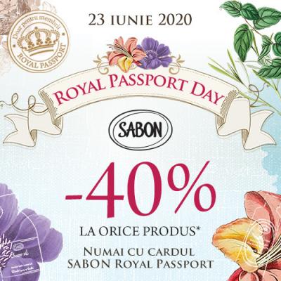 Răsfăț Royal: 40% discount la toate produsele Sabon 