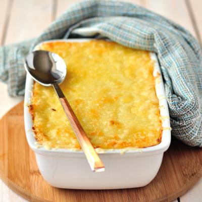 Lasagna cu branza si pesto