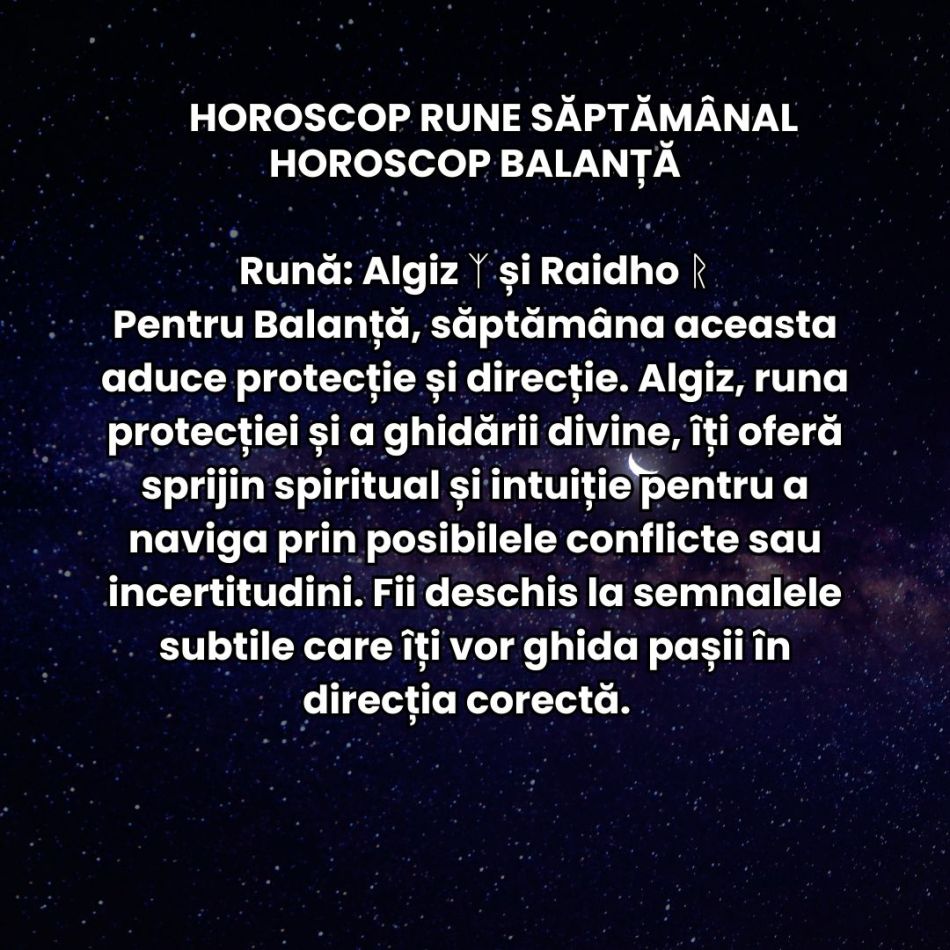 Horoscop Rune săptămâna 30 decembrie 2024 – 5 ianuarie 2025: Cum ne așternem, așa dormim! Indicii și intenții pentru noul an