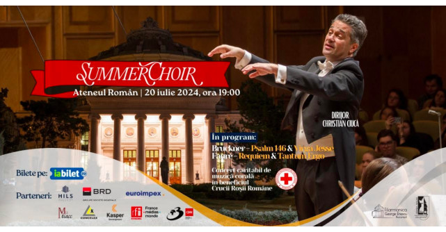HILS Development susține Crucea Roșie în cadrul concertului caritabil Summer Choir 2024