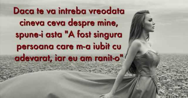 Nu accepta niciodata sa fii a doua optiune