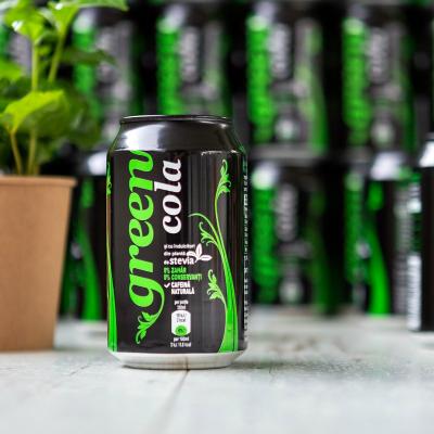 Green Cola – prima băutură răcoritoare de tip cola  cu ingrediente naturale, fără zahăr și îndulcitori artificiali