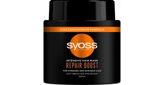 Syoss Intensive Hair Mask oferă îngrijire intensivă pentru un păr puternic, cu aspect sănătos