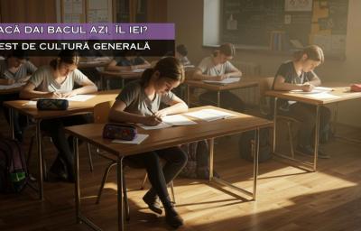Dacă ai da BACUL azi, l-ai lua? — Test de cultură generală 