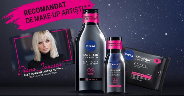 Make-up? Make-down – cu noile demachiante NIVEA MicellAIR® Skin Breathe Expert