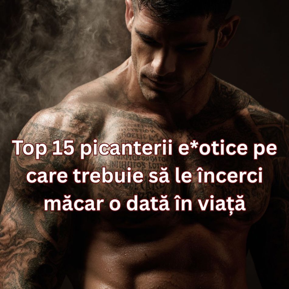 Top 15 picanterii erotice pe care trebuie să le încerci măcar o dată în viață