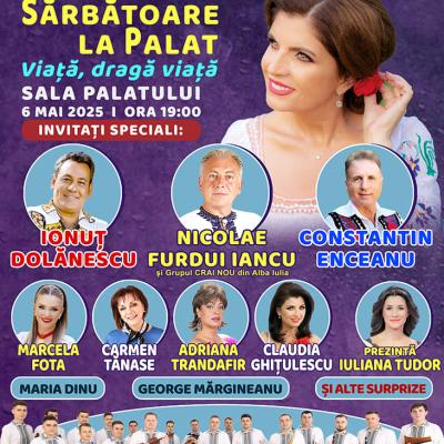 Sărbătoare la Palat – Spectacol Aniversar Maria Ionescu Căpitănescu, pe scena Sălii Palatului