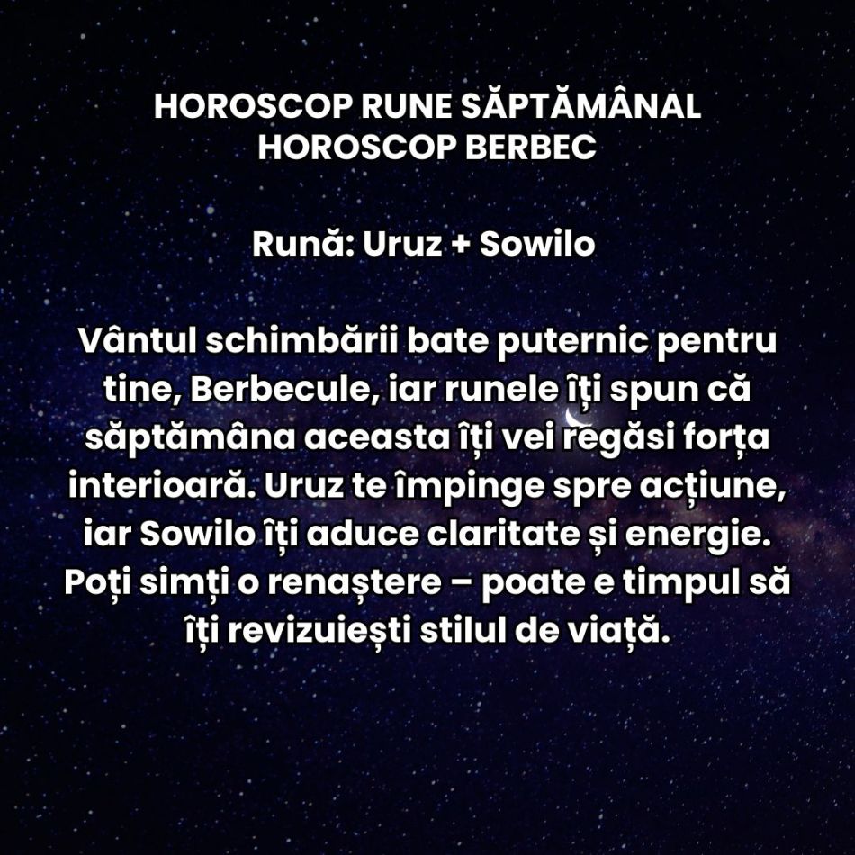 Horoscop Rune săptămâna 17-23 martie 2025: Începe noul an astrologic! Echinocțiul ne trezește din hibernare