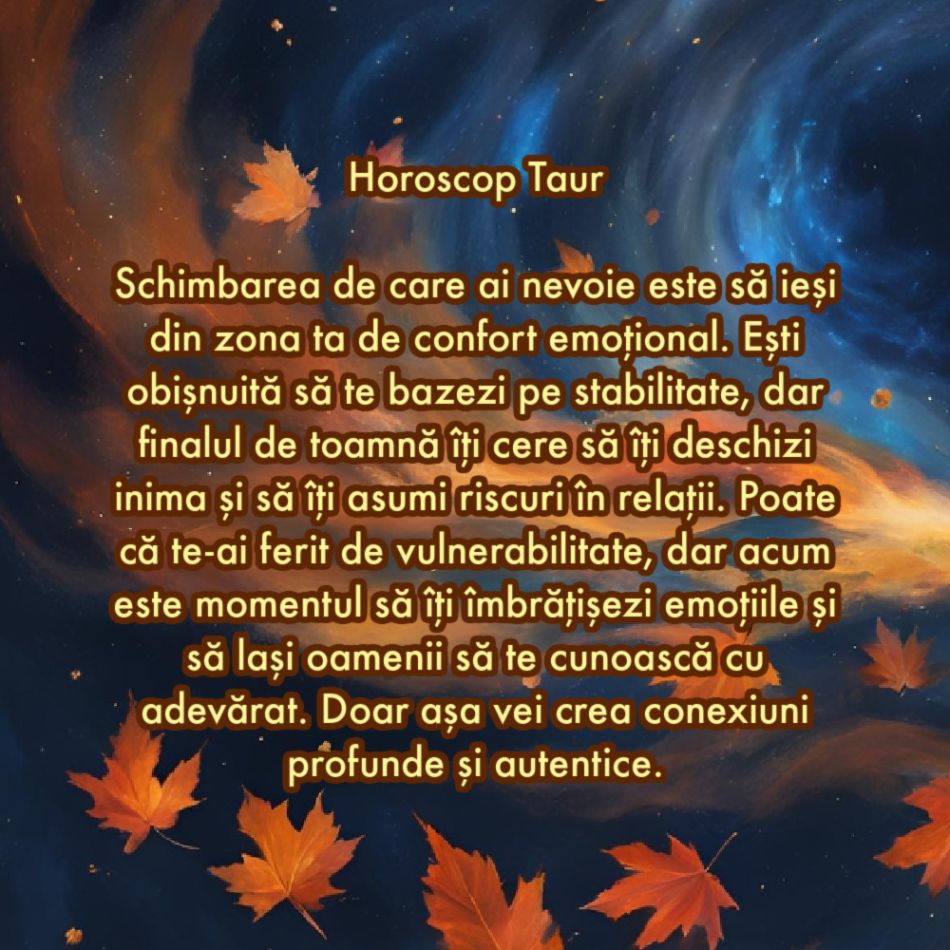 Care este schimbarea de care ai nevoie pe final de toamnă în funcție de zodia în care te-ai născut