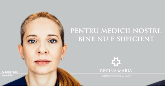 REGINA MARIA derulează campania - Bine nu e suficient