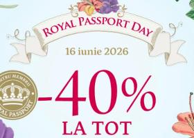 Pe 16 iunie ai 40% discount la SABON, de Royal Passport Day!