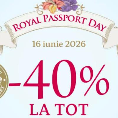 Pe 16 iunie ai 40% discount la SABON, de Royal Passport Day! 