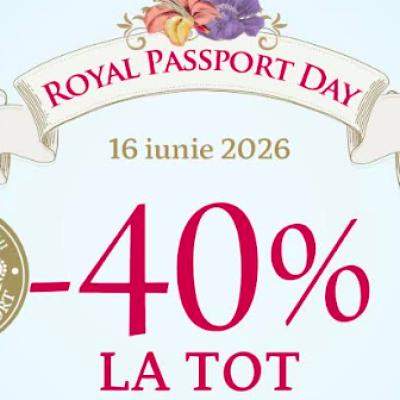 Pe 16 iunie ai 40% discount la SABON, de Royal Passport Day! 
