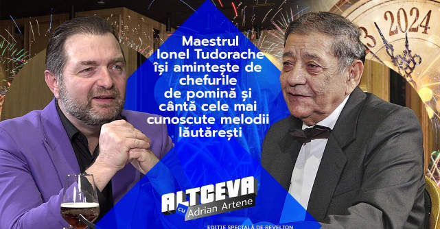 Maestrul Ionel Tudorache dezvăluie care este top 3 melodii lăutărești cerute de români | Altceva cu Adrian Artene