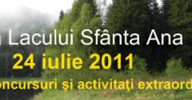 Ziua Lacului Sfanta Ana debuteaza in acest weekend