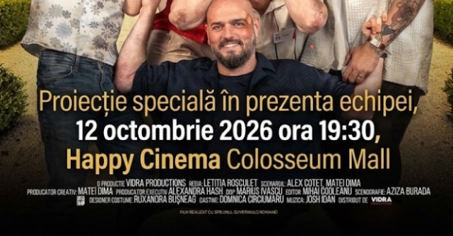 Vedetele din „TEAMBUILDING 2” vin față în față cu publicul la o proiecție specială, pe 12 octombrie, la Happy Cinema