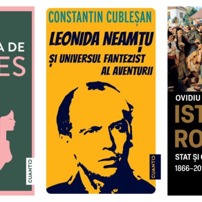 Editura CUANTIC lansează la BOOKFEST 4 noi titluri!