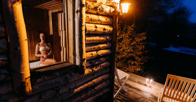 Saune în aer liber