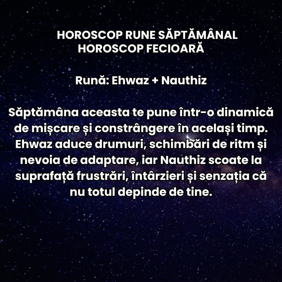 Horoscop Rune săptămâna 15-21 iunie 2026: Solstițiul de Vară schimbă ritmul vieții, iar energia este prinsă între Gemeni și Rac