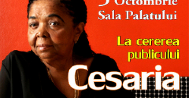 Cesaria Evora la Bucuresti: o categorie de bilete epuizata!