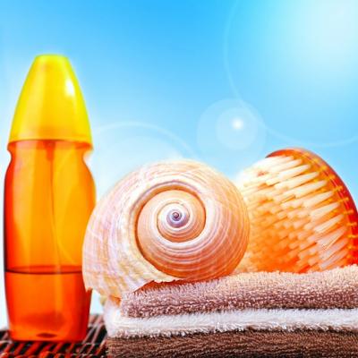 Laboratorul de chimie din cremele si uleiurile pentru plaja