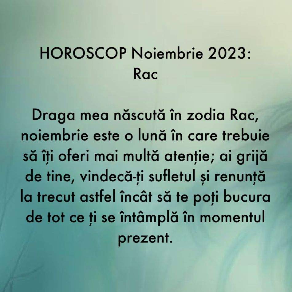 Horoscop noiembrie 2023: Ultima lună de toamnă deschide uși nebănuite pentru toate zodiile. Liniștea ne inundă sufletele