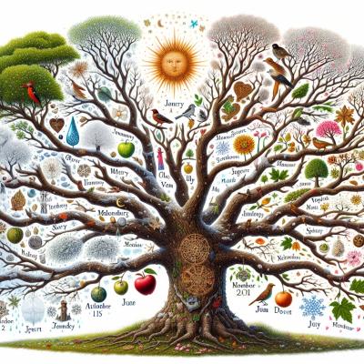 Lunile anului popular - Tradiții și denumiri în cultura românească