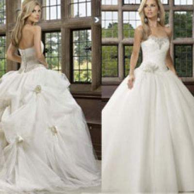 Cele mai frumoase rochii de mireasa in stil printesa