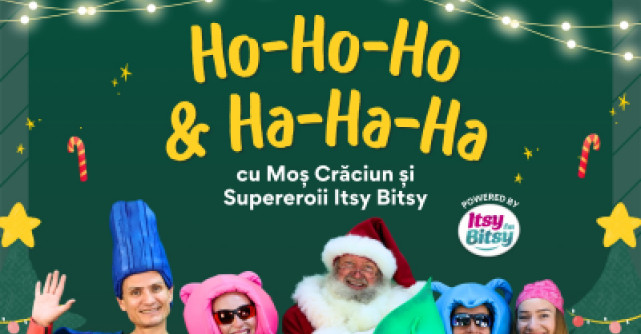 Supereroii Itsy Bitsy, Bluey&Bingo și Moș Crăciun aduc magia sărbătorilor în luna decembrie, la București Mall 