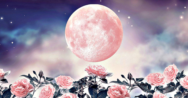 Prima Lună Plină a primăverii de pe 7 aprilie vine să ne vindece și să ne ocrotească