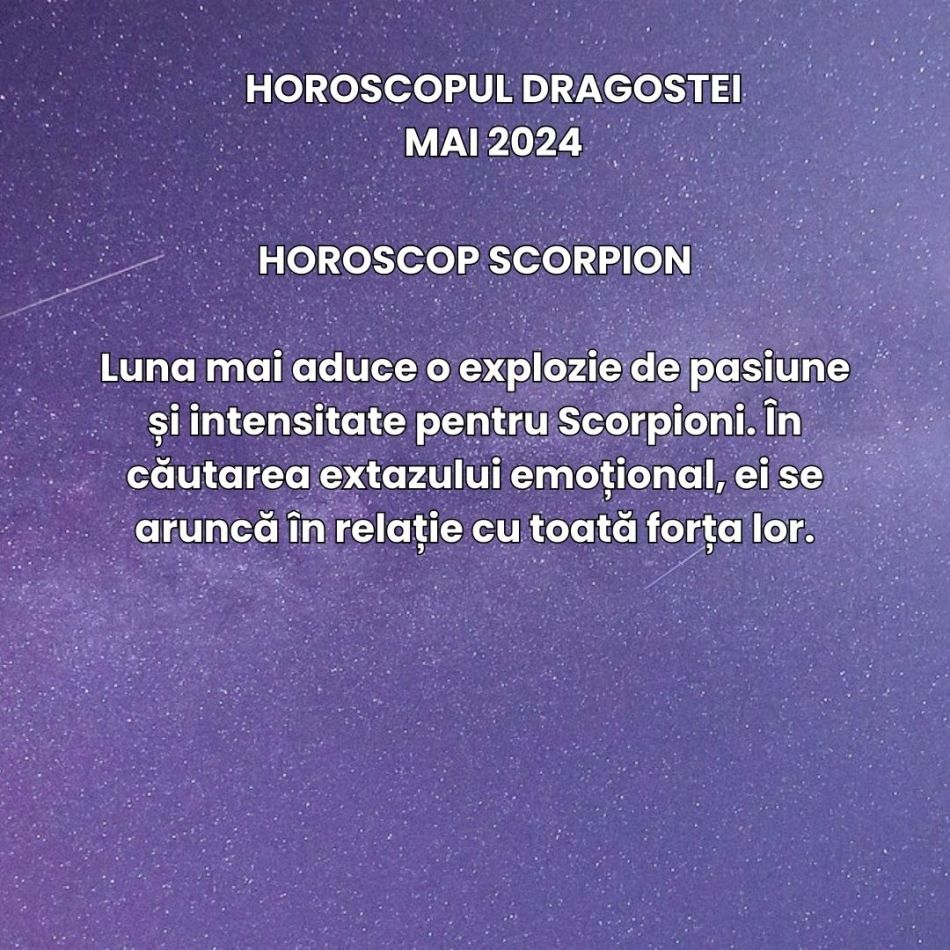 Horoscopul Dragostei Mai 2024: O zodie se zbate între nevoia de conexiune emoțională și dorința nestăpânită de libertate