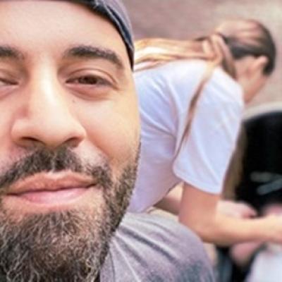Matteo a tras sperietura vieții sale după ce un copac a căzut peste banca unde se juca fiica sa