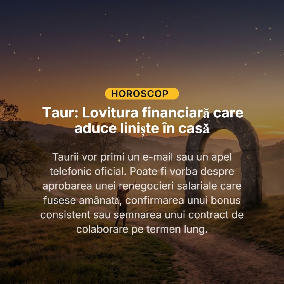 3 zodii care vor primi cea mai buna veste până la final de lună