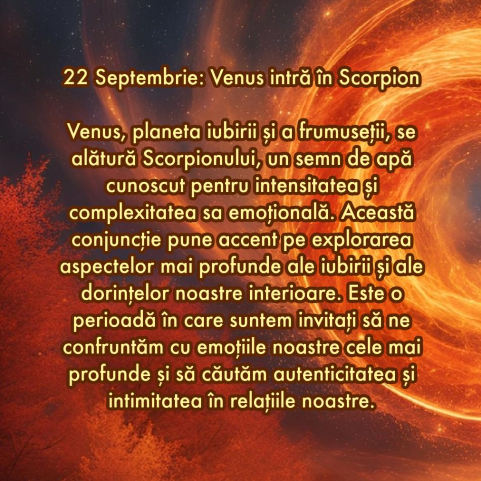 22 Septembrie, zi magică în Cosmos: 3 Evenimente majore ne aduc ce ne dorim de atât de mult timp