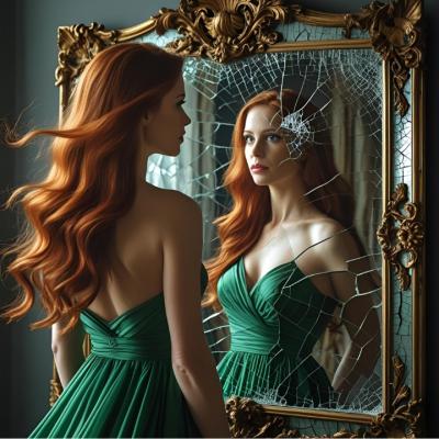 Oglinda spartă și blestemul ei: cum să scapi de energiile care îți fură norocul