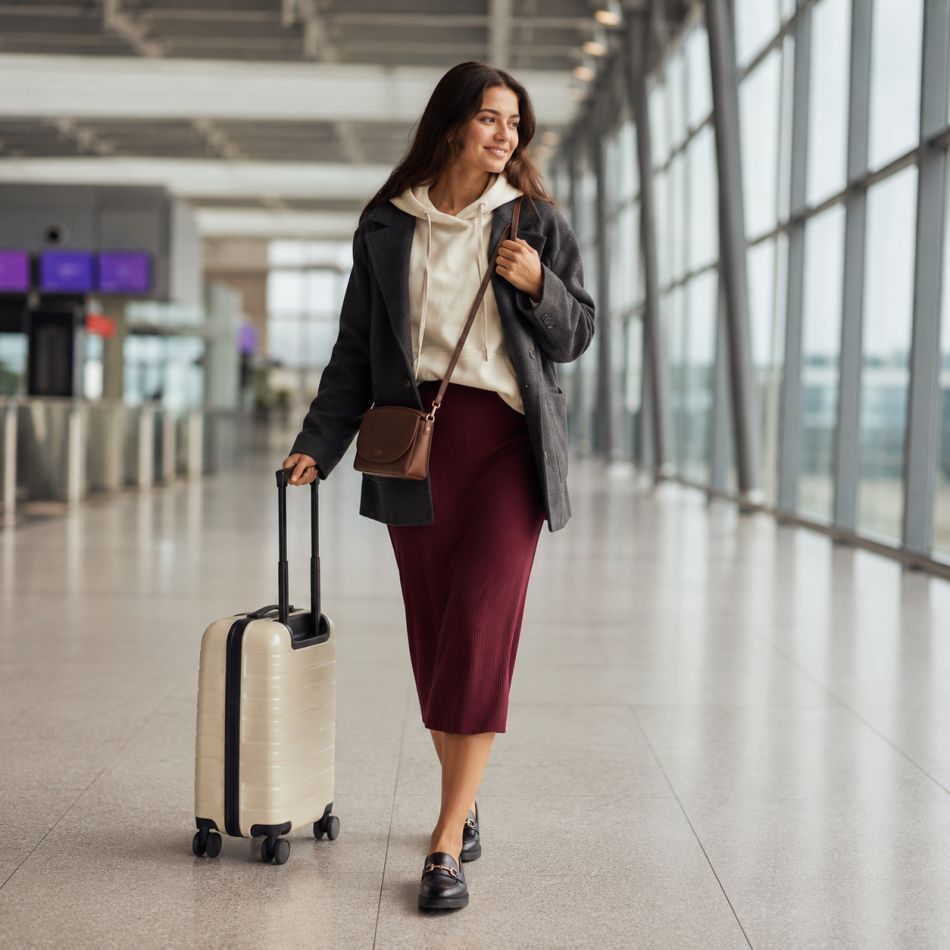 5 ținute ultra fashion ca să fii gata să zbori cu avionul: confort real, dar cu stil aparte