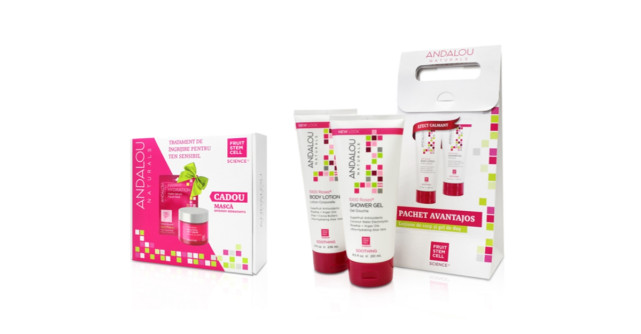 Sărbătorește frumusețea naturală cu cosmeticele Andalou Naturals