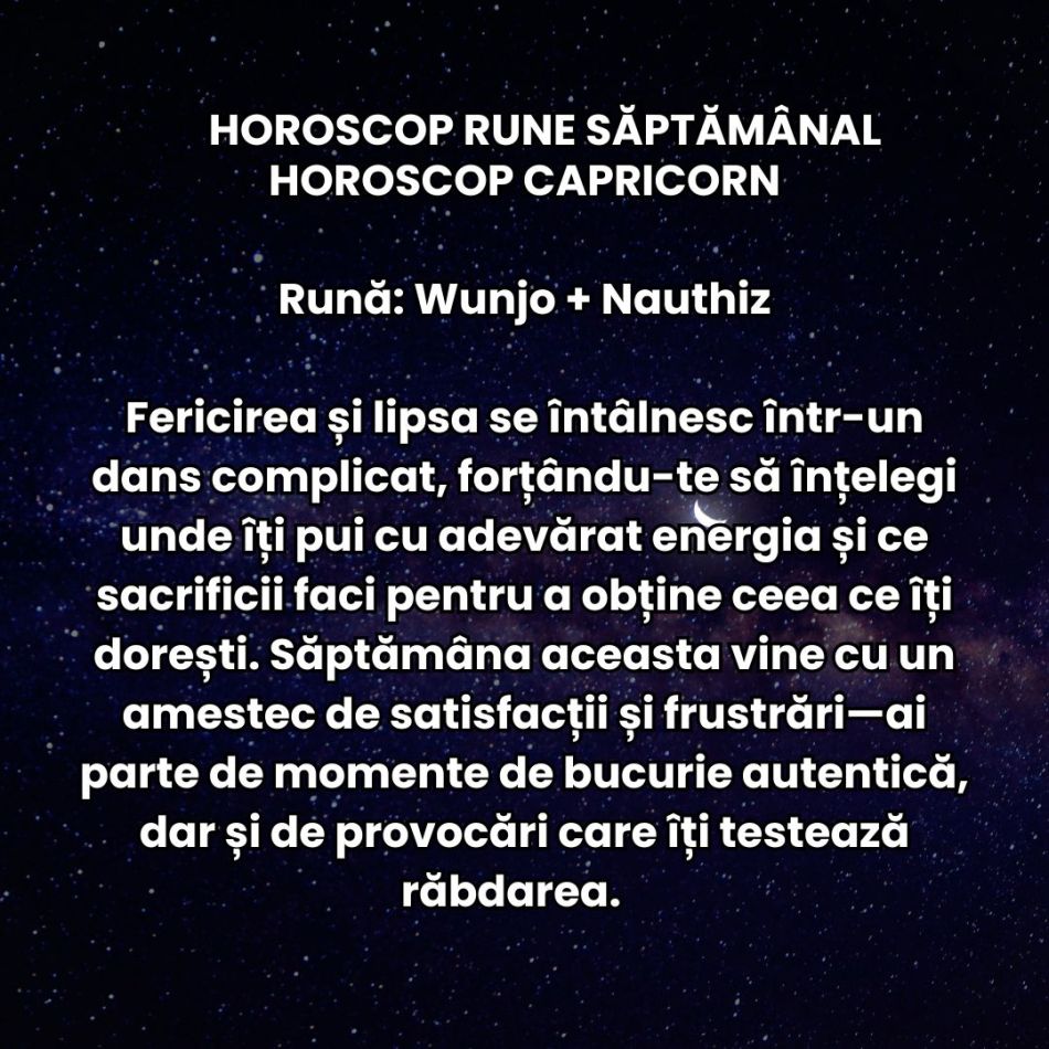Horoscop Rune săptămâna 21-27 aprilie 2025: Cine rămâne lângă noi acum o face pentru că vrea cu adevărat!