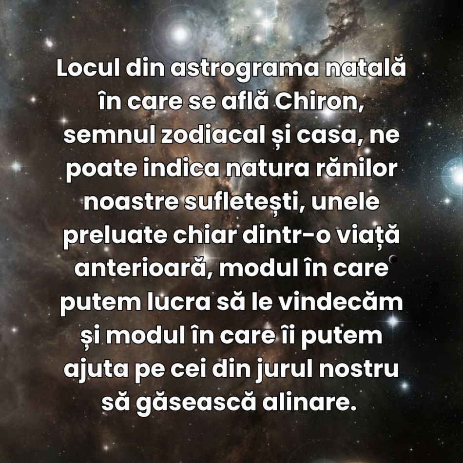 Astrologie Karmică: Chiron, vindecătorul tuturor rănilor noastre sufletești