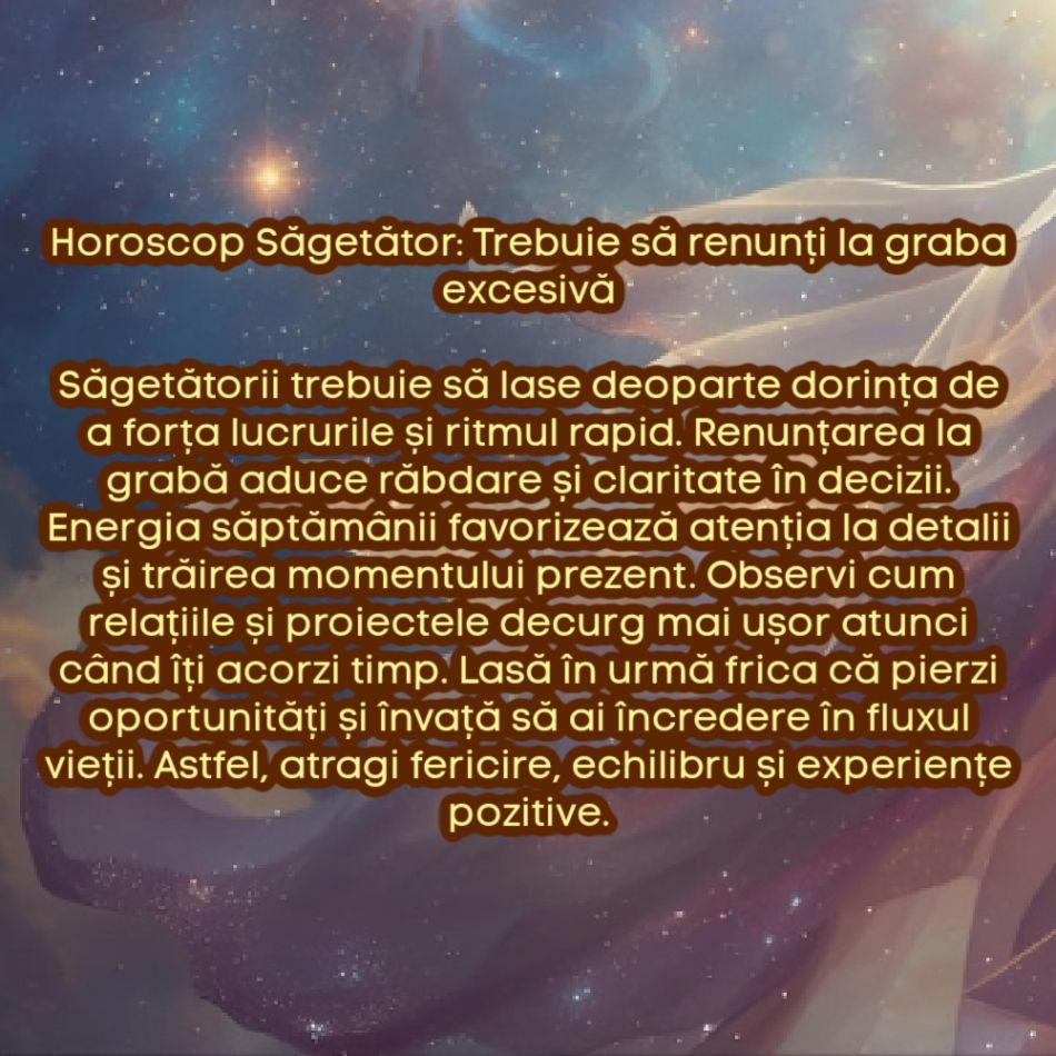 La ce trebuie să renunți în săptămâna 29 septembrie - 7 octombrie ca să atragi fericirea în viața ta, în funcție de zodie