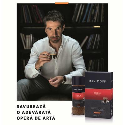 Savurează o adevărată operă de artă, cu  DAVIDOFF CAFÉ într-un nou design