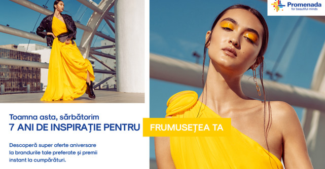 PROMENADA sărbătorește 7 ani de inspirație cu premii aniversare