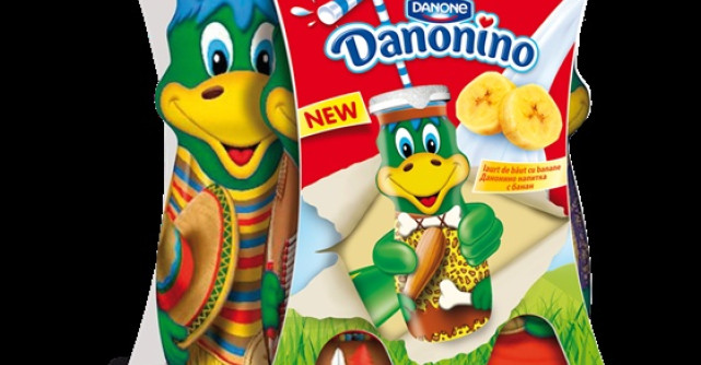 Danone introduce un nou iaurt de baut in 12 sticlute de colectie
