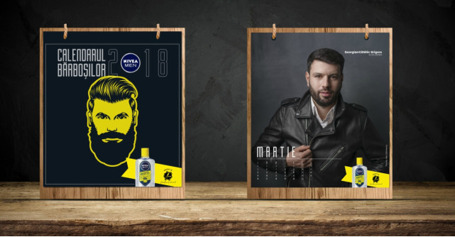NIVEA MEN transformă fiecare lună în luna femeii cu primul Calendar al Bărboșilor din România