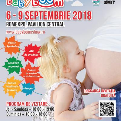 (P) Pe 6 septembrie incepe Baby Boom Show – la ROMEXPO