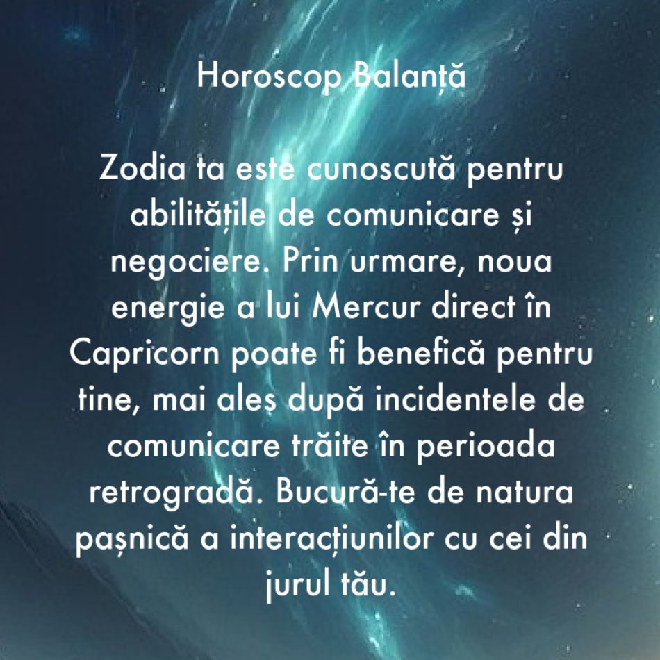 Pe 13 ianuarie Mercur intră în Capricorn. Sfatul Universului pentru fiecare zodie în parte 